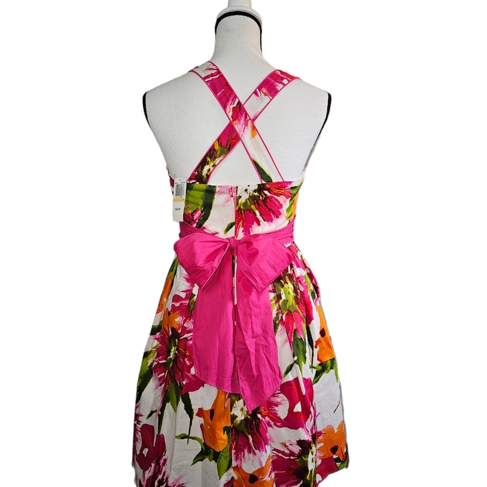NWT City Studio Floral Dress - Picture 2 of 10